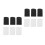 12St Cup Turner Spons Inserts Set, Voor DIY, Gemengde Kleuren 3
