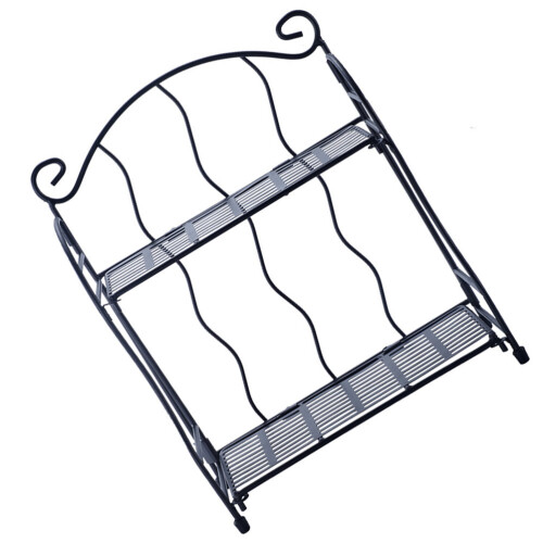 2 Pcs Creative Desktop Sundries Rack Two-Layer Storage Shelf