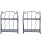 2 Pcs Creative Desktop Sundries Rack Two-Layer Storage Shelf 3