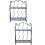 2 Pcs Creative Desktop Sundries Rack Two-Layer Storage Shelf 8