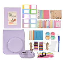 Instant Camera Accessories Kit for Fuji Mini 12 with Bag, Strap, Photo Album & More