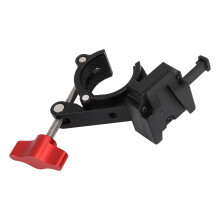 V-Mount Batterie Klemme Aluminium Gummi 0,39–1,61 Zoll Pfosten-Lampenständer Adapter