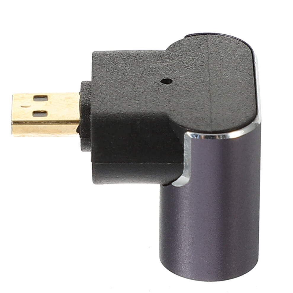 Video Adapter Female To Male Tv Connector Adapter Right Angled Monitor Adapter 9048212097938