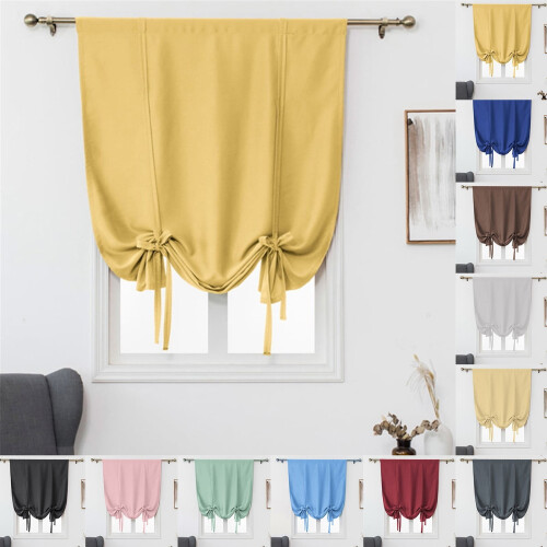 HANXIULIN1PC Μπεζ Ρωμαϊκή Κουρτίνα (30x46in) Θερμομονωτική για Παιδικό Δωμάτιο, Μπάνιο, 1