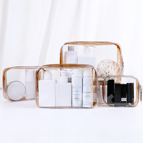 Xubond Kitchen Essentials, Διαφανής Τσάντα Μακιγιάζ Εγκεκριμένη για Γυναικείες Τσάντες 1