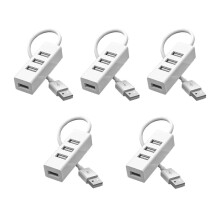 stuks USB Multi 2.0 hub USB splitter voedingsadapter hoge snelheid 4 poorten voor pc computer accessoires A