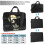 Τσάντα Laptop Nightmare Before Christmas, τσάντα ώμου Messenger για φορητό υπολογιστή ή tablet, κομψό, 3