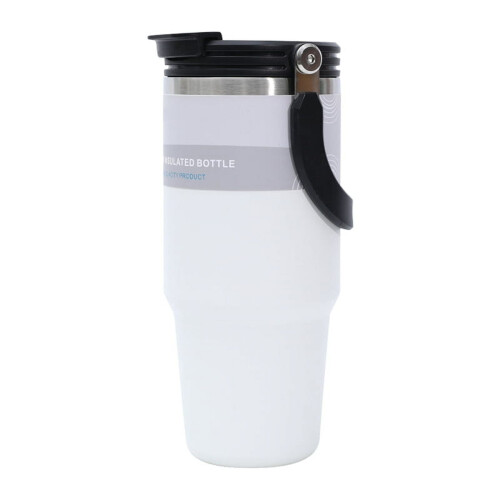 Κούπα καφέ ταξιδιού από ανοξείδωτο ατσάλι 20oz με μόνωση κενού, διπλού τοιχώματος,