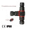 Συνδέσεις καλωδίων Kairuite4Pcs Αδιάβροχο κουτί σύνδεσης καλωδίου IP68 3 ακίδων σε σχήμα 4