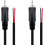 (18AWG3.3ft) Βαρύ καλώδιο ηχείου με προσαρμογέα RCA σε γυμνό καλώδιο, καλώδιο ήχου 4