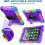 Συμβατό με iPad 6ης/5ης γενιάς, iPad 9.7, θήκη iPad Air2, περιστρεφόμενη θήκη Shockproof360 4
