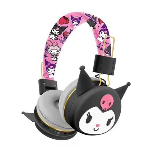 Ακουστικά Sanrio TB Χαριτωμένα ασύρματα ακουστικά Kuromi με ήχο HIFI, πτυσσόμενα 2