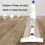 Ηλεκτρική σκούπα Stick With30Mins Long Runtime Lightweight για χαλιά και ξύλινα δάπεδα Δώρο για 6