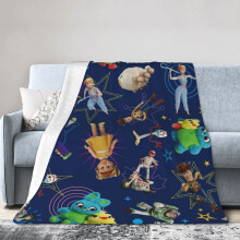 Toy Story -hotellin viltti, anime-viltti sängylle, sohvaviltti, erittäin pehmeä fleeceviltti makuuhuoneen olohuoneeseen, 60 x 50 tuumaa