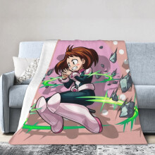 My Hero Academia Hoteldecke, Anime-Decke für Bett, Sofadecke, ultraweiche Fleecedecke für Schlaf- und Wohnzimmer, 152 x 127 cm
