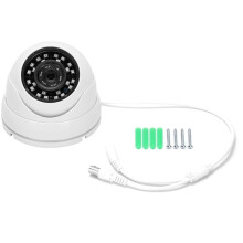 Dome IR1080p AHD-kamera utendørs PAL-system 24 vanntett LED for hvite biler, busser, hytter