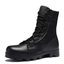Men's Military Tactical Combat Boots Waterproof Lightweight Desert Hiking Patrol Black 9 UK