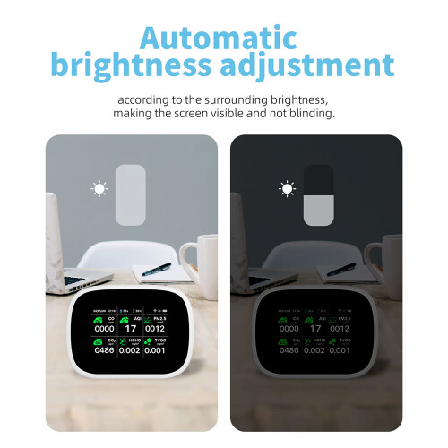 Comprehensive 11-in-1 Air Quality Tester for Home & Office 2