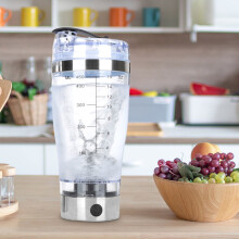 Copo de café Viflosae Lazy com misturador automático e USB, capacidade de 450ml, com até 40% de desconto.