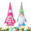 WinysinEaster Decorations Δημιουργικά Χαριτωμένα Αυτιά Κουνελιού Κρεμαστό Κούκλα Δάσους 7