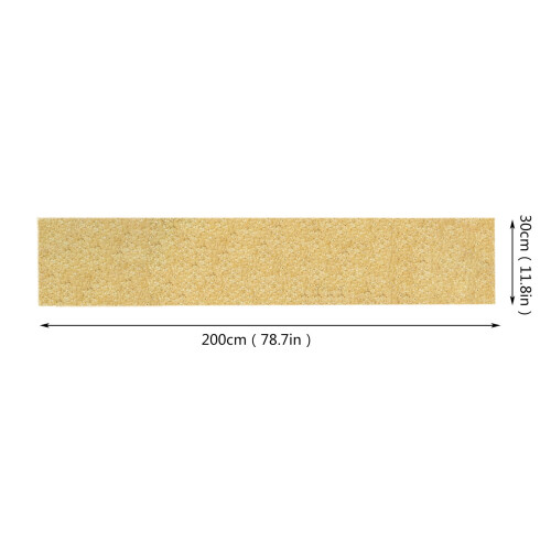 Τραπεζομάντιλο XIUH Τετράγωνο με Πούλιες 11,8''X78,7'' Ύφασμα με Γκλίτερ για Γαμήλιο 2