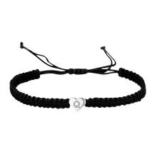 Personalized26Initial Armbånd Kobber Hjerte Bokstav Vevd Armbånd Hjerte Charm Armbånd Vevd Armbånd For Menn Kvinner Jenter