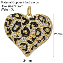RSAMD Ciondolo a forma di cuore e ape, orecchini fai da te, collana, bracciale, farfalla e ape color oro - AC23027G1