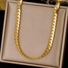 RSAMD925 Collane in argento sterling 18 carati, catena da 5 mm per uomo, donna, ragazzo, signora, fine - Bracciale da 20 cm (8 pollici) - Oro