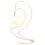 Collana formale da donna Guangmc Mountain Mustard 5