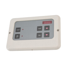 Wall Mount Sauna Room Temperature Controller with Digital Sauna Room Temperature Controller, Multifunctional Control Compact Design Universal