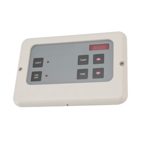 Wall Mount Sauna Room Temperature Controller with Digital Sauna Room Temperature Controller, Multifunctional Control Compact Design Universal