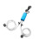 Pompe à oxygène USB bleue pour aquarium - Mini, 2 sorties 10