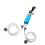 Pompe à oxygène USB bleue pour aquarium - Mini, 2 sorties 12