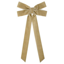 Kerstboomstrikset voor minder dan $10, fluwelen lintdecoratie met gouden strikjes - elegante kransdecoratie, geschikt voor kerstbomen