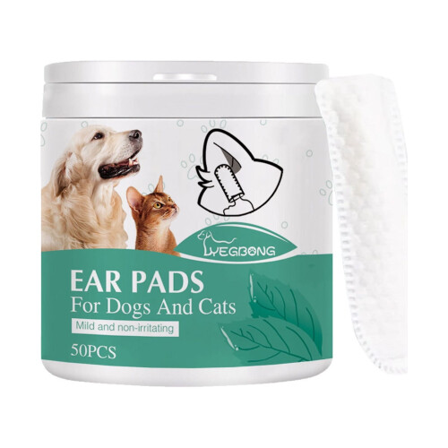 Zmeidao Clearance Ear Pads για σκύλους και γάτες Μαντηλάκια καθαρισμού αυτιών για σκύλους, 1