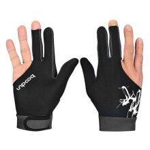 Elastische 3-Finger-Billardhandschuhe für Damen und Herren – geeignet für Carambolage, Poolbillard und Snooker – für rechte und linke Hände