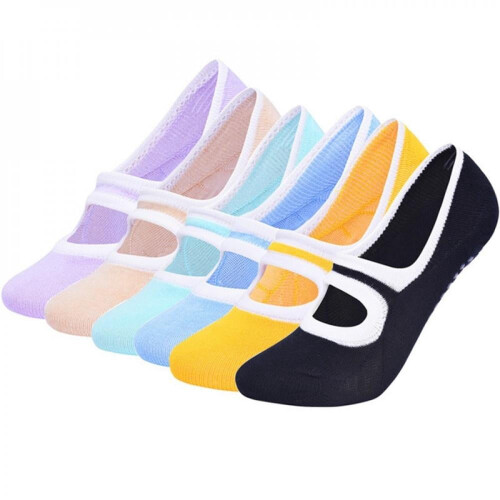 Γυναικείες κάλτσες γιόγκα Pretty Comy1Pair, γρήγορες, αντιολισθητικές κάλτσες 1
