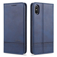 Yhteensopiva Xiaomi Redmi9AT:n kanssa - Ammattimainen käytännöllinen lompakkokotelo, sininen
