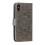Compatible with iPhone X/Xs - Mandala Leather Case - Grey Grey 4