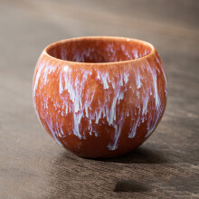 Tazza in ceramica con trasformazione del forno, tazza singola, tazza principale, tazza da tè, set di tazze Jianzhan, tazza a forma di uovo di drago