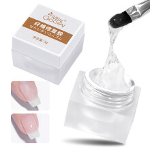 Broken Nail Kit with UV Light, Quick Nail Gel for Split Natural Nails, DualEnded Brush