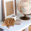 Jacenvly Valentine's Decor Clearance: Τραπεζομάντιλο σε σχήμα ζώου με βάση, Χαλί για φλιτζάνια για 5