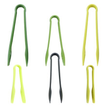 6 clip in plastica per barbecue, ideali per alimenti e bistecche, utensili da cucina per la cottura al forno - 3 verde limone + 3 verde scuro (colori
