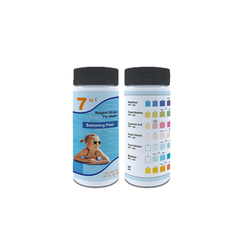 100 stk. testkit til swimmingpool og spabad: chlorcyanursyre 1