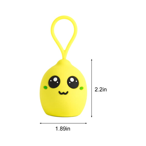 PAVEOS Bluetooth 5.0 Mini Wireless Speaker, Portable Cute Neckband Speaker with Microphone, Compatible with iPhone/Android, Yellow 1