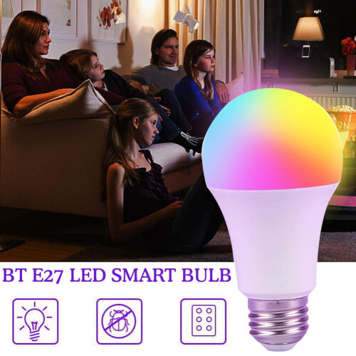 Λάμπα LED E2716 με δυνατότητα αλλαγής χρώματος με τηλεχειριστήριο για διακόσμηση 1