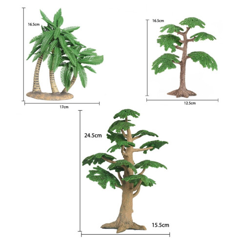 3 τεμάχια μίνι δέντρα για terrarium διακόσμηση σπιτιού διακόσμηση σπιτιού στολίδι 2