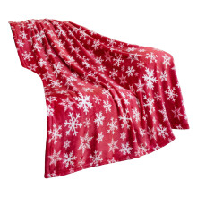 Velvet Super Soft Christmas Prints Fleece Blanket-Holiday Theme Home Decor Fuzzy Warm and Cozy Throws for Winter Bedding, Couch and Gift
