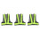 3 Pcs Reflective Vest Jacket Fluorescence 11