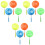 12 Pcs Extendable Fishing Nets Nets Kid Nets Telescopic Nets 3